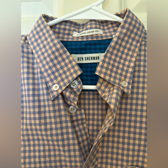 Ben Sherman The Original Gingham Shirt, 100% Cotton, M - Picture 4 of 10